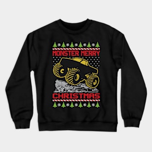 MONSTER MERRY CHRISTMAS Crewneck Sweatshirt